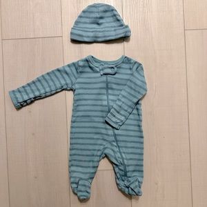 Carter’s Just One You Sleep ‘N Play with Cap - Blue NB